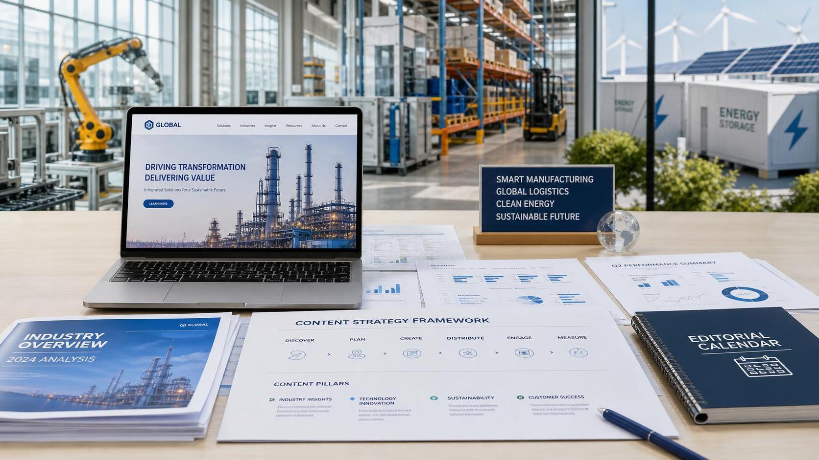 A Practical Content Publishing for B2B Framework to Scale Output