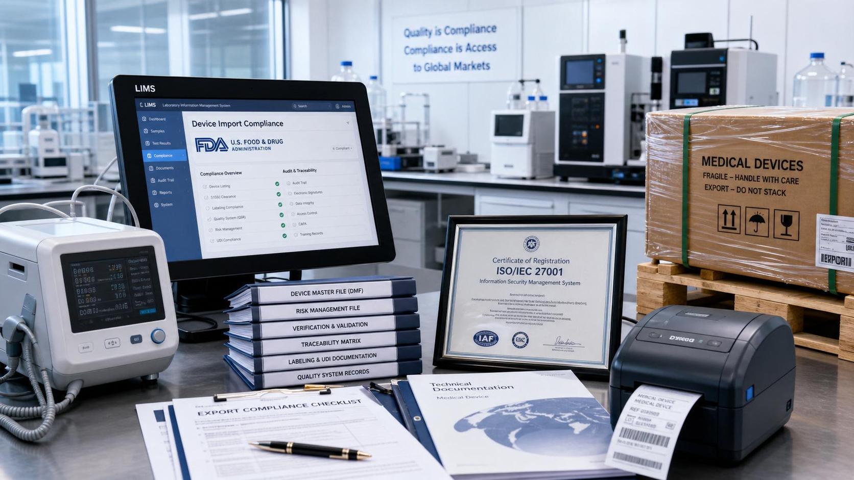 FDA Sets ISO/IEC 27001 Rule for LIMS Imports