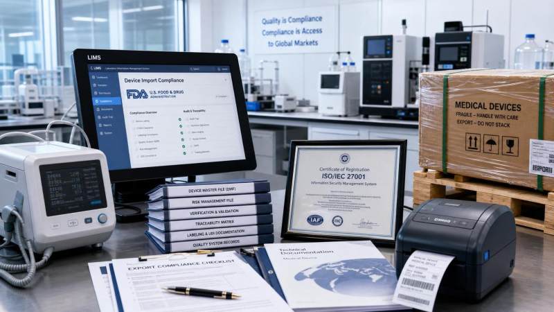 FDA Sets ISO/IEC 27001 Rule for LIMS Imports