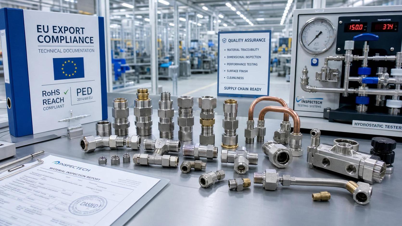 EU REACH Sets Nickel Release Cap for Precision Fittings