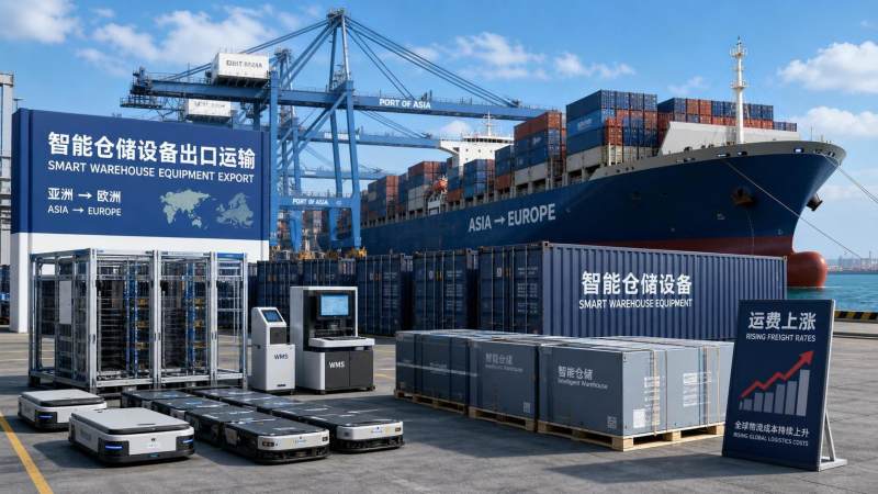 Asia-Europe Surcharge Rises 12% for Smart Warehousing Equipment
