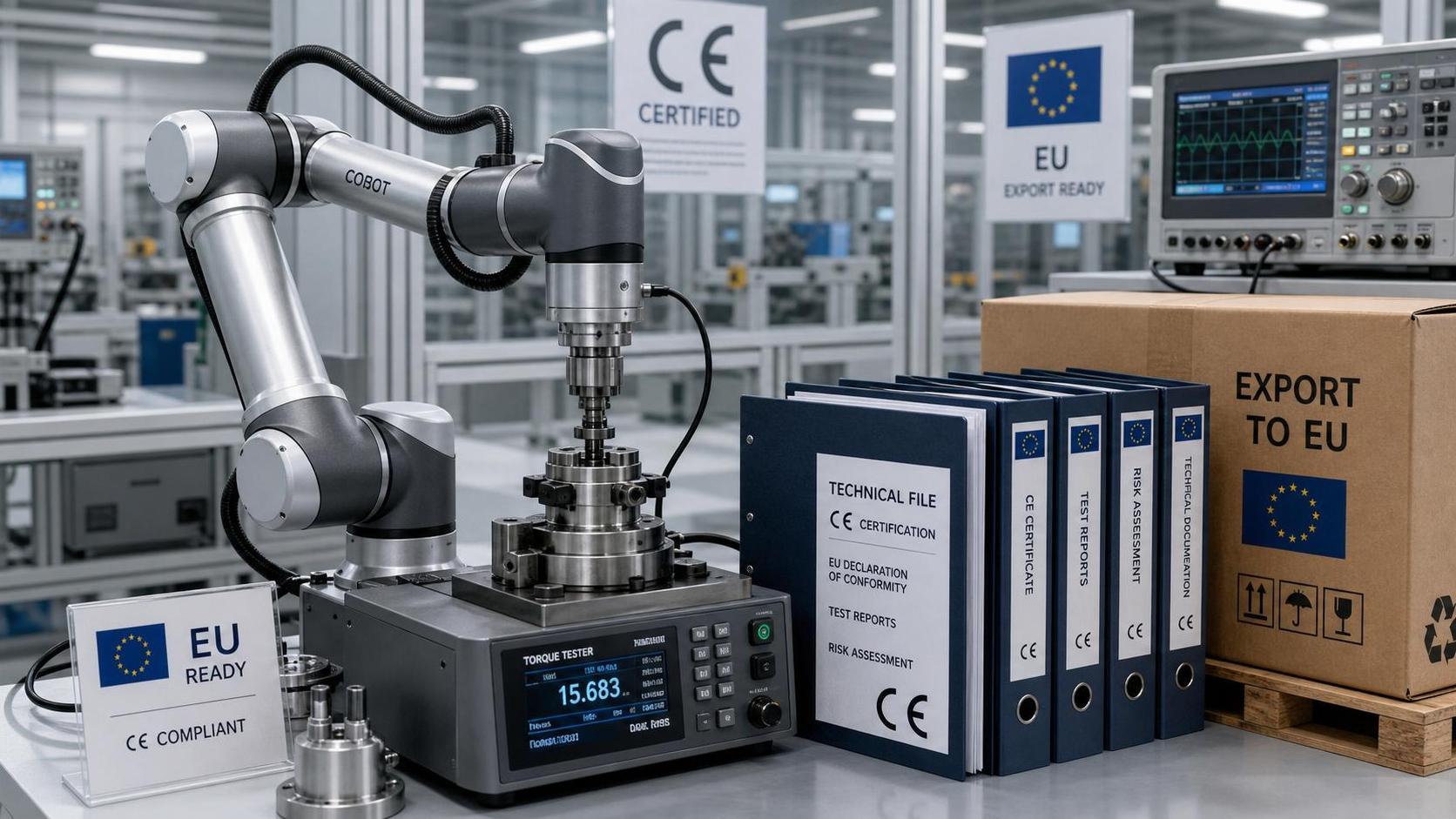 TUV Rheinland Updates EU Cobot CE Testing Guide