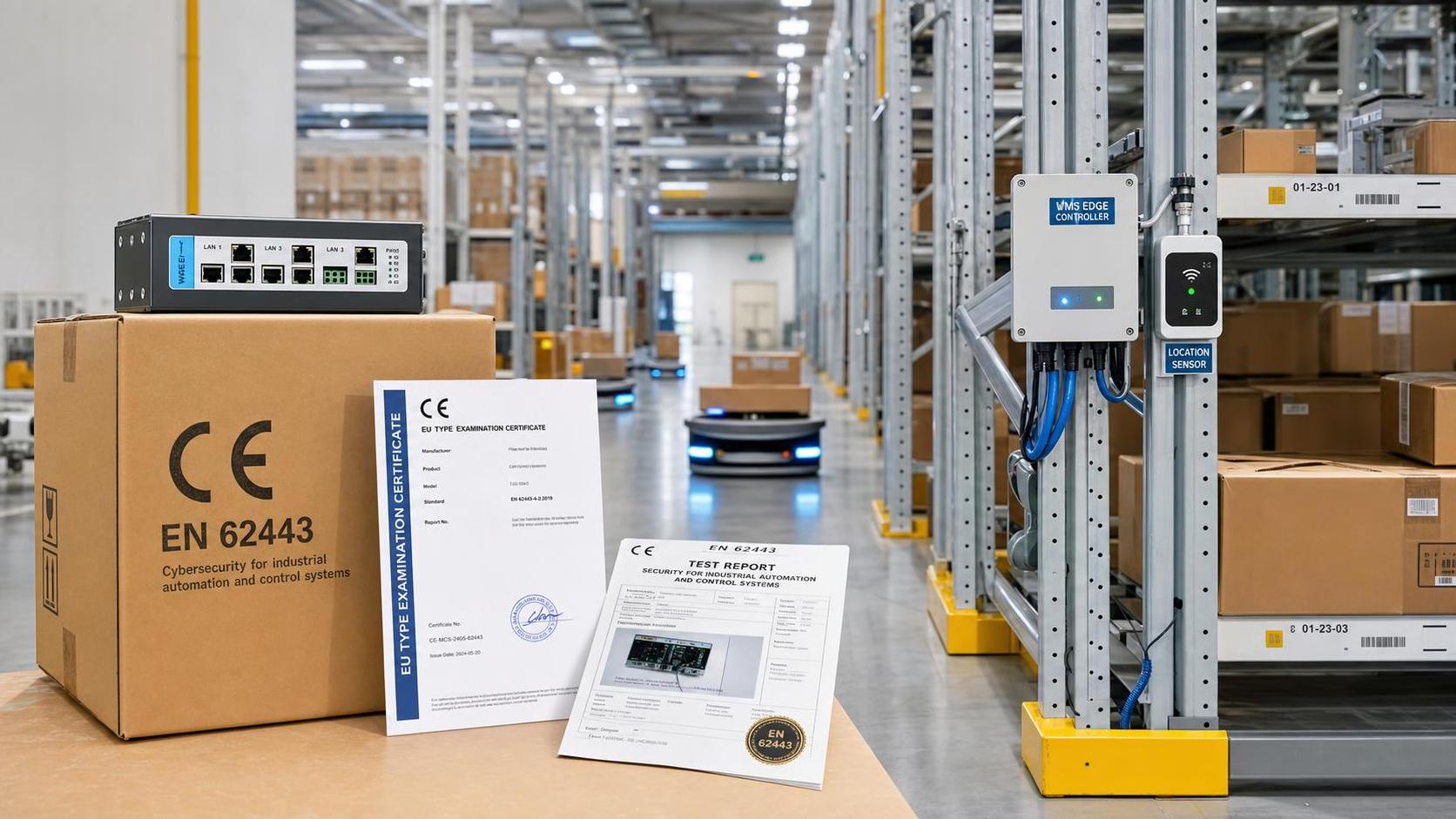 EU Rule Takes Effect for CE-EN 62443 Warehouse Imports