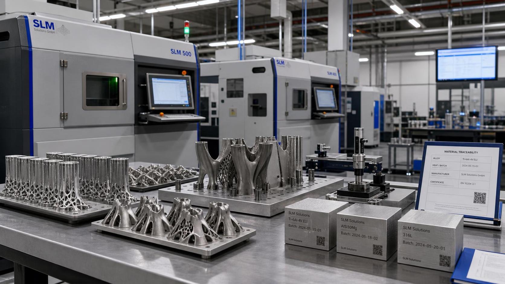 What to check before choosing a metal 3D printing supplier for end-use parts