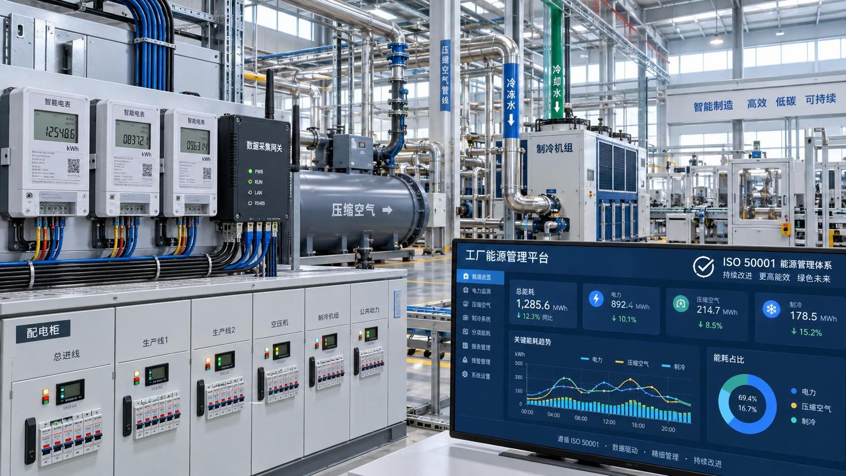 How energy monitoring systems support ISO 50001 compliance