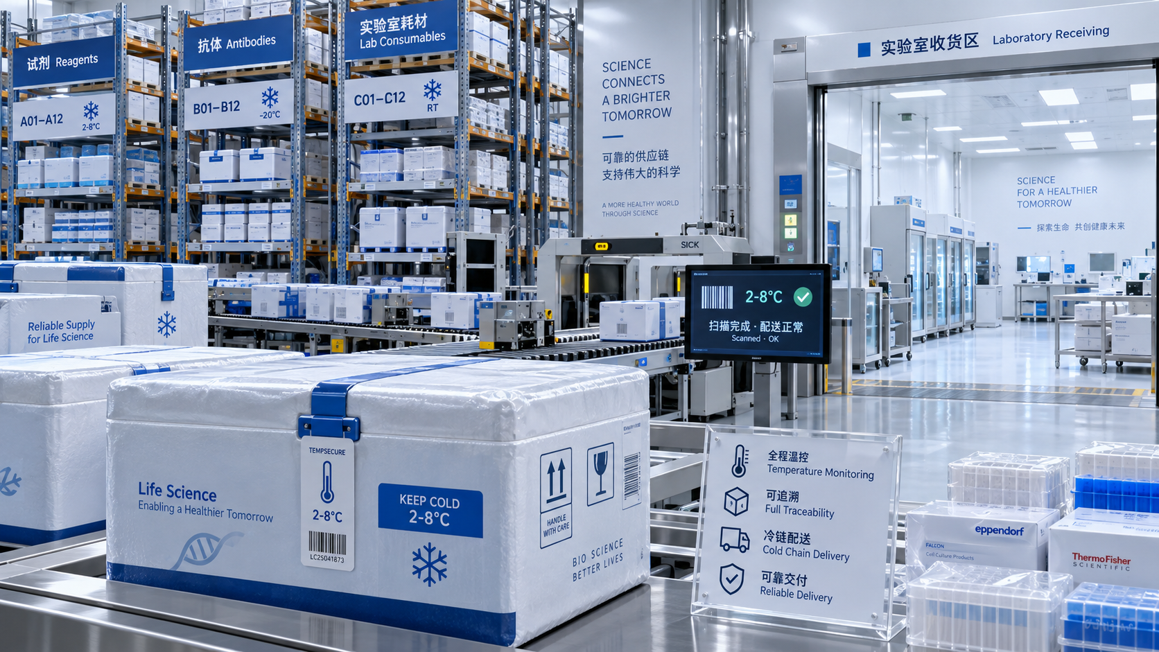 How to assess lead times when choosing life science research distributors