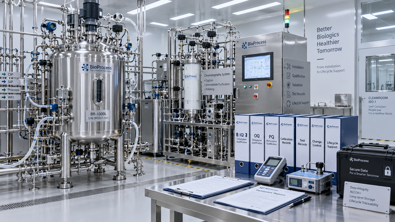 How to compare biotech equipment suppliers by validation support
