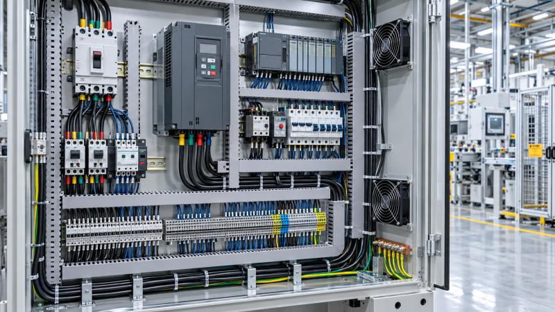 How to size industrial electrical control panels for motor loads