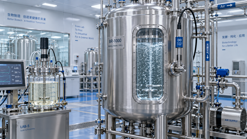 How oxygen transfer affects biotech fermentation during scale-up