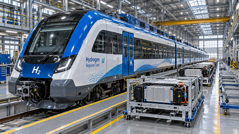 Alstom Delays Germany’s Taunus Hydrogen Train Fleet Overhaul to Late 2028