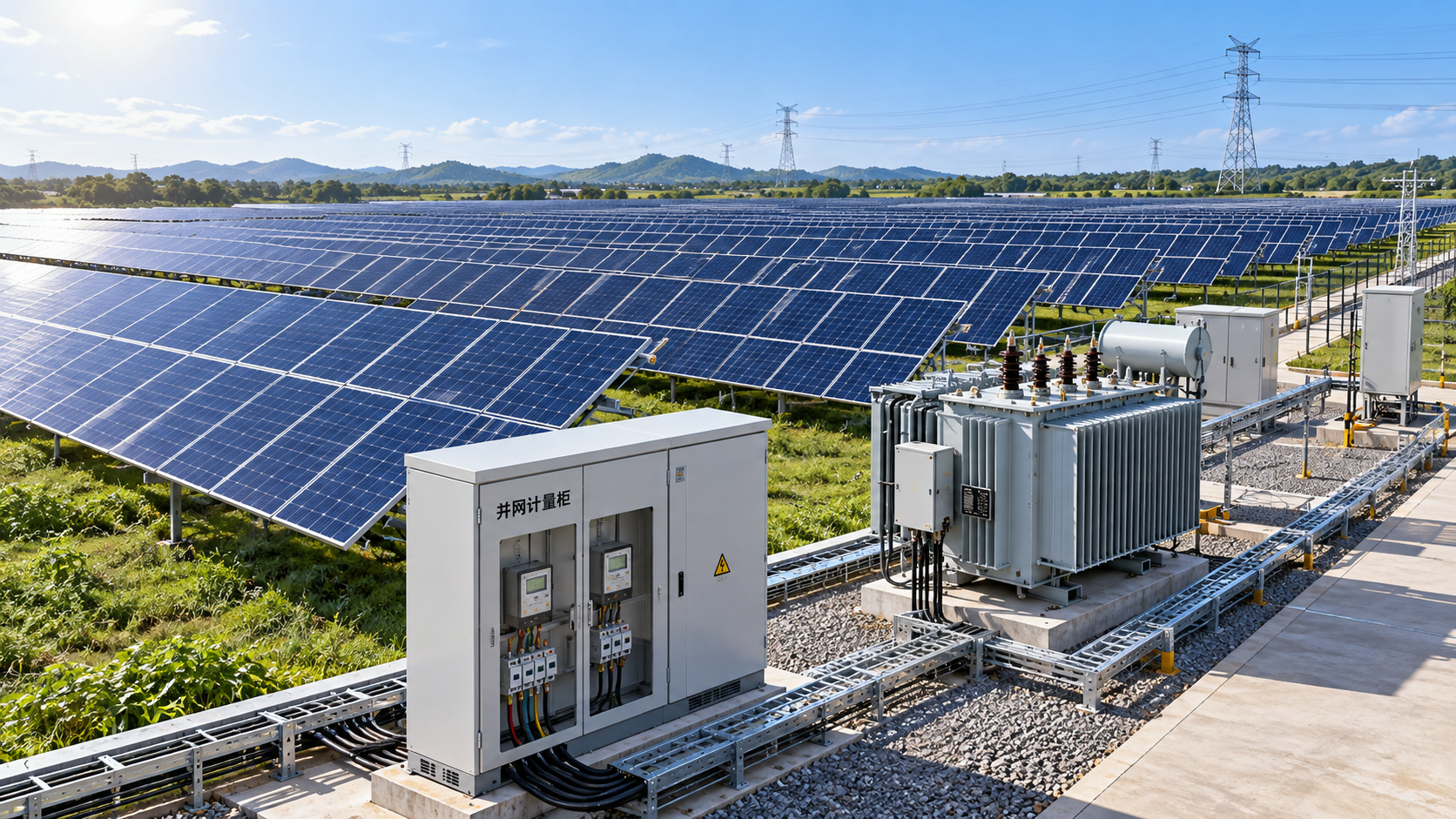 How to estimate annual carbon emissions avoided by a solar farm