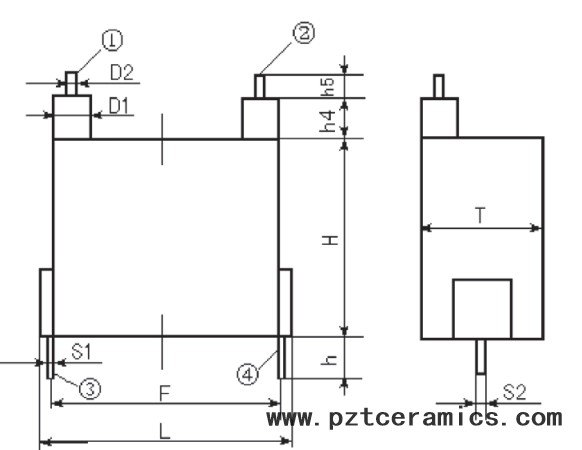 Ultra High Voltage Ceramic Capacitor HFC Focus Type with High Quality