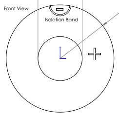 微信图片_20220606154915 Wrap Around Electrode 1.25MHz Piezo Ring Big Dimension Thin Thickness
