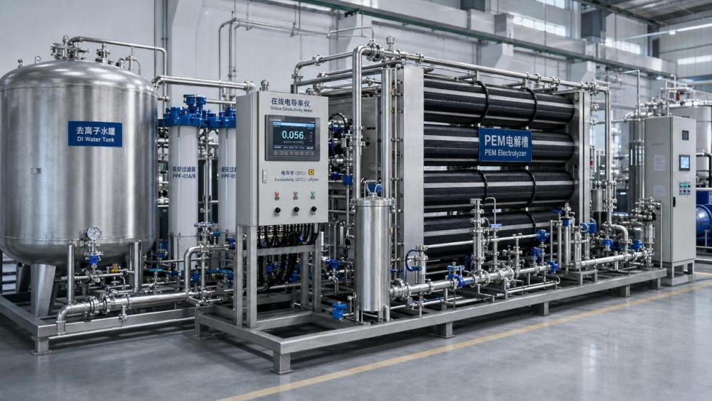 Feedwater Deionization Conductivity Limits That Keep PEM Electrolyzers Running Stable Feedwater Deionization Conductivity Limits That Keep PEM Electrolyzers Running Stable