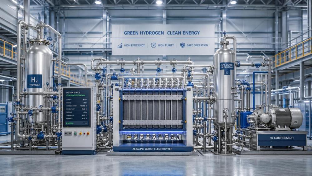 Alkaline Electrolyzer Turndown Ratio: The Operating Window That Protects Efficiency