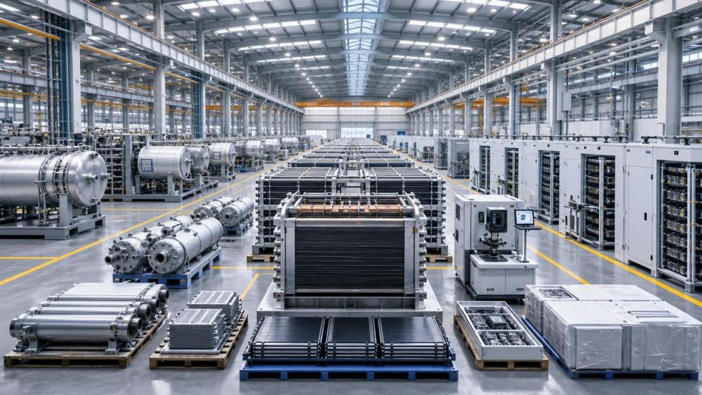 What Electrolyzer Manufacturing Scale-Up Reports Reveal About Supply Risk