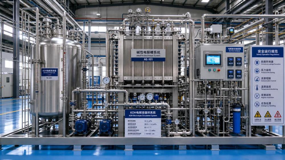 Electrolyte Concentration in KOH: The Operating Window That Prevents Trouble Electrolyte Concentration in KOH: The Operating Window That Prevents Trouble
