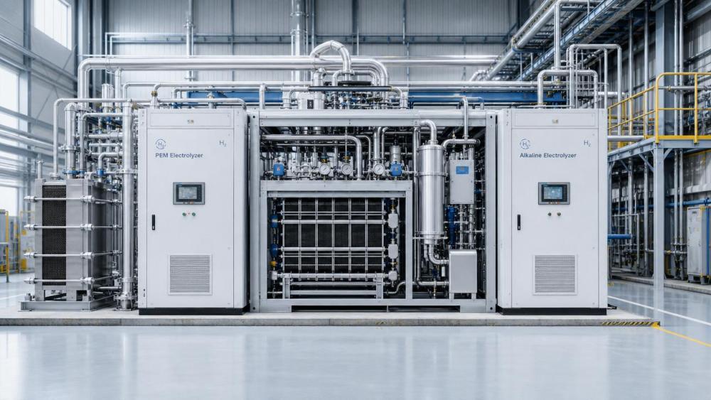 Thermal Management Efficiency: A Simple Way to Compare Electrolyzer Designs
