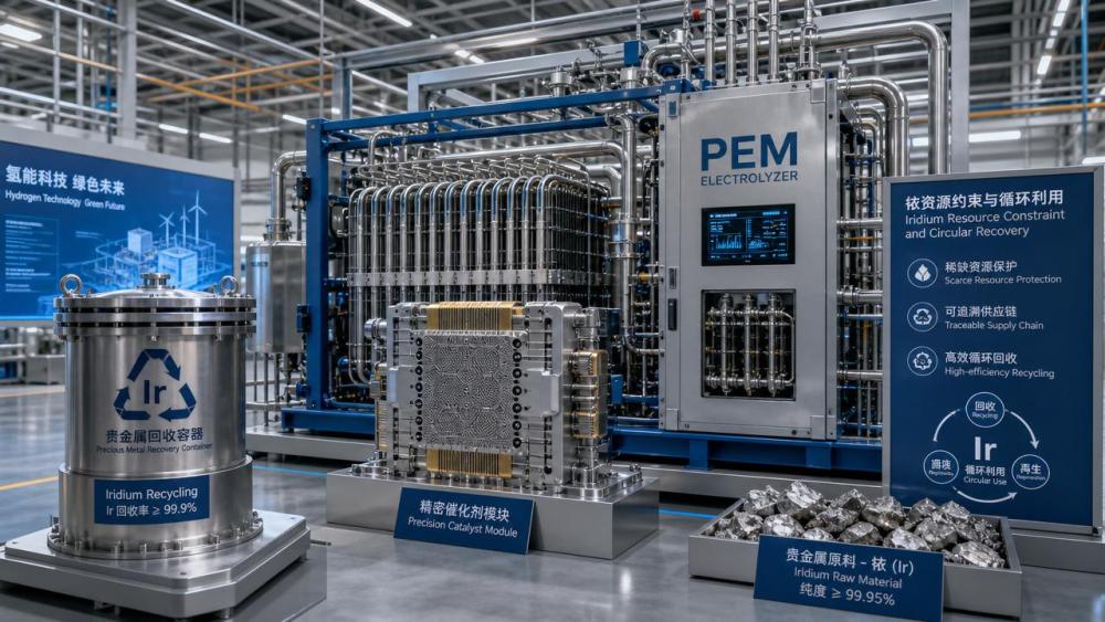 Sustainable Iridium Sourcing: A Growing Constraint for PEM Expansion