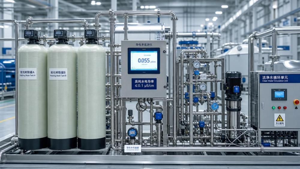 Feedwater Deionization Conductivity: How Tight Control Protects Electrolyzer Life