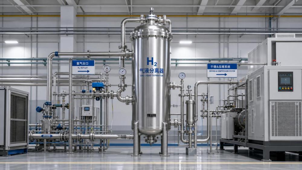 Gas-Liquid Separator Capacity: Sizing Mistakes That Hurt Hydrogen Output