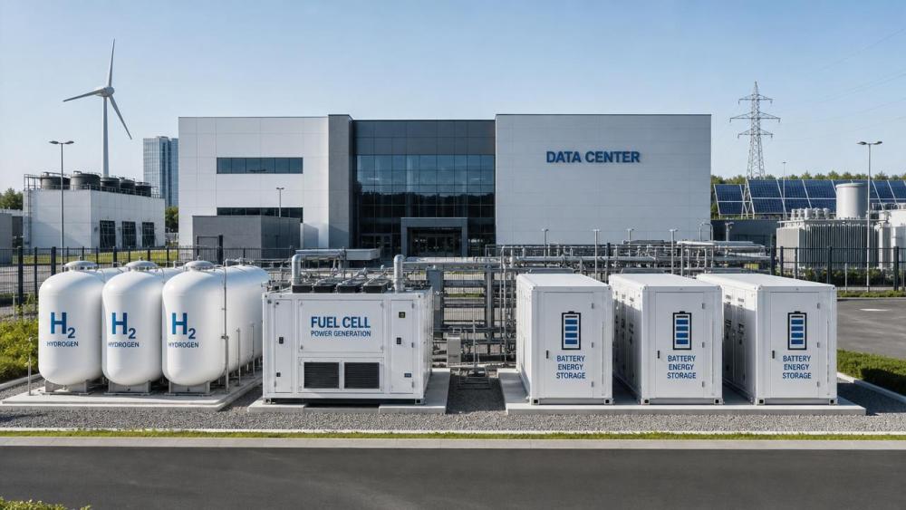 How Hydrogen Energy Storage Fits Data Center Backup Power Plans