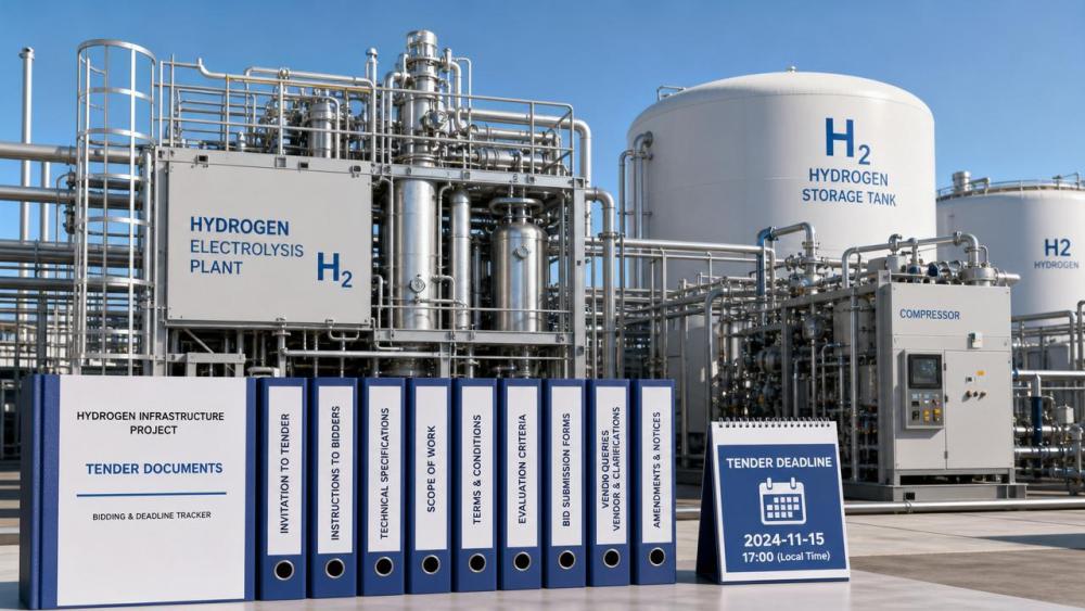 How to Track Utility-Scale Hydrogen Tender Alerts Without Missing Deadlines