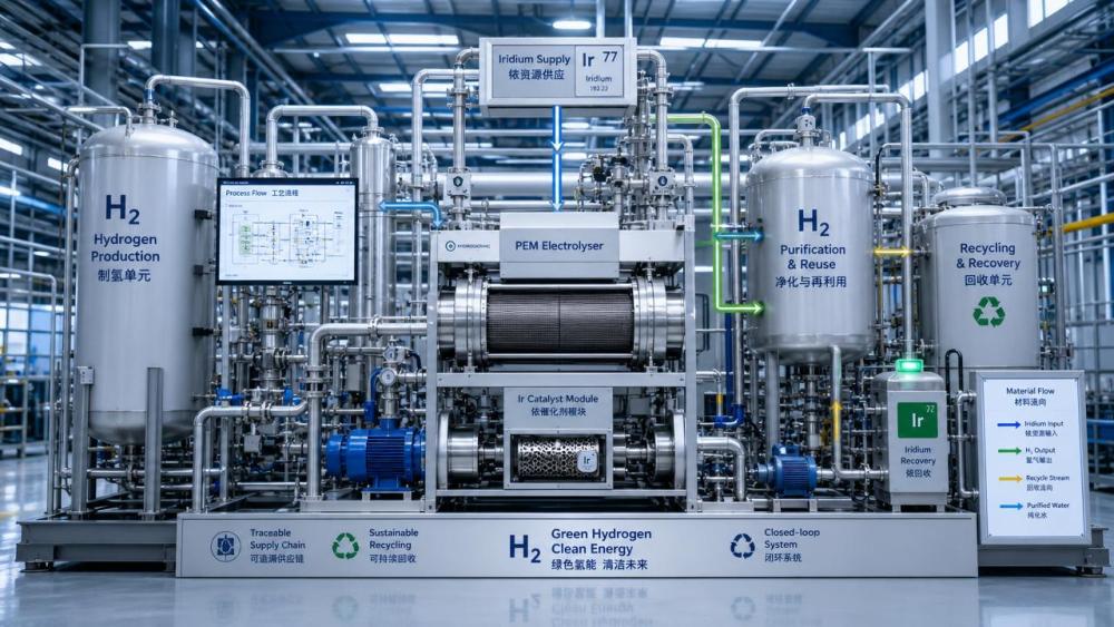 Sustainable Iridium Sourcing: A Growing Constraint for PEM Scale-Up
