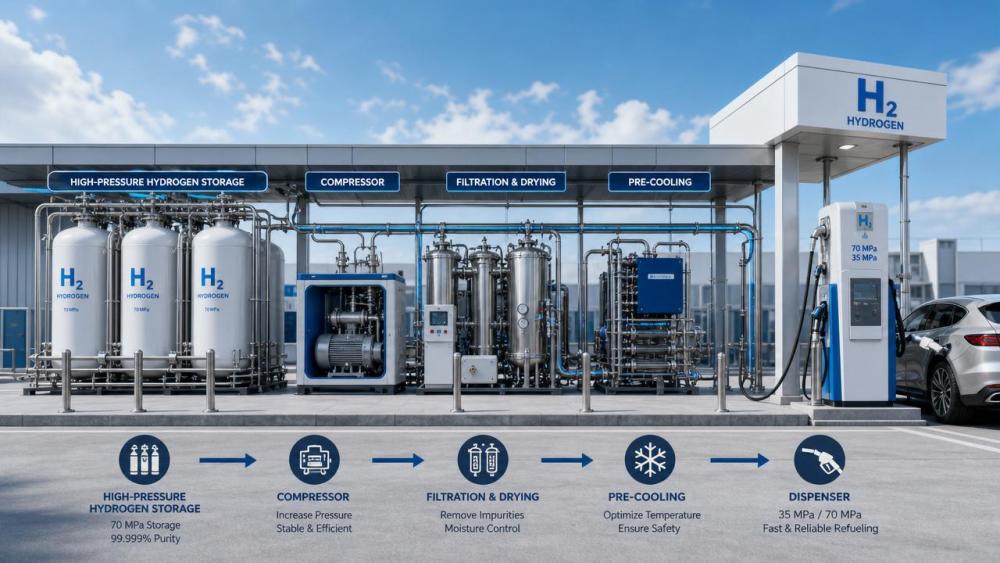 When 99.999% Hydrogen Gas Purity Becomes Critical in Fueling Applications When 99.999% Hydrogen Gas Purity Becomes Critical in Fueling Applications