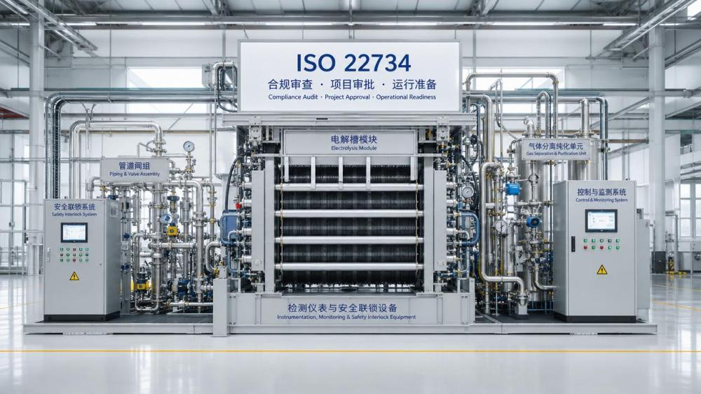 ISO 22734 Checklist for Water Electrolyzer Project Approval