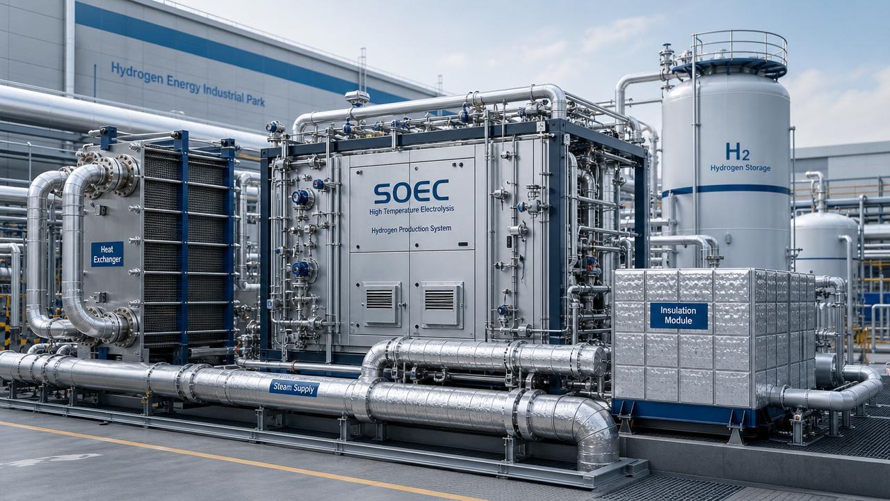 Thermal Management Efficiency in SOEC: Performance Gains vs System Complexity