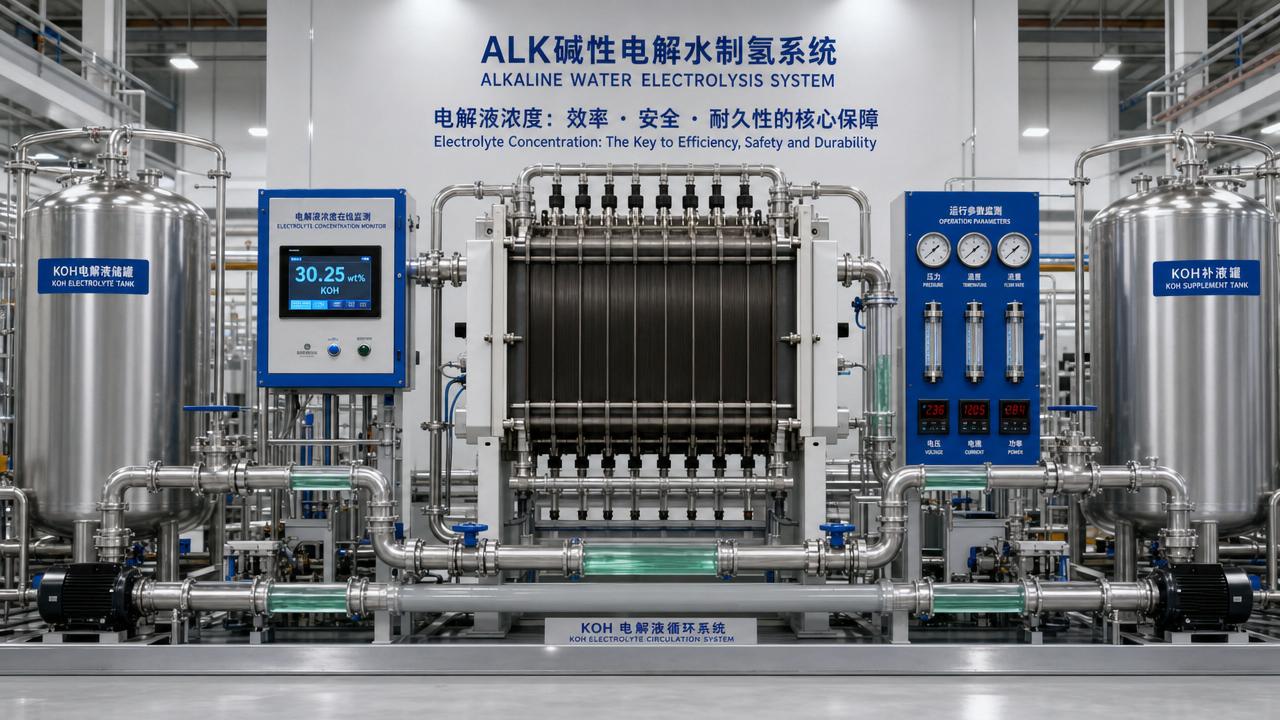 Electrolyte Concentration (KOH): Best Range for ALK Efficiency and Safety