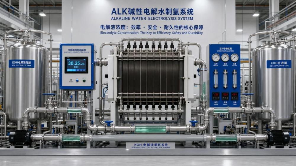 Electrolyte Concentration (KOH): Best Range for ALK Efficiency and Safety