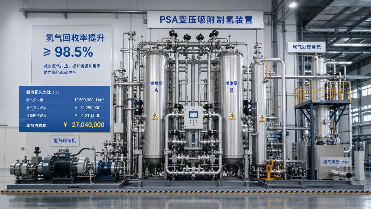 PSA Recovery Rate: When Hydrogen Purification Losses Hurt Plant Economics