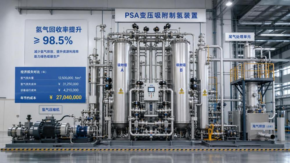 PSA Recovery Rate: When Hydrogen Purification Losses Hurt Plant Economics