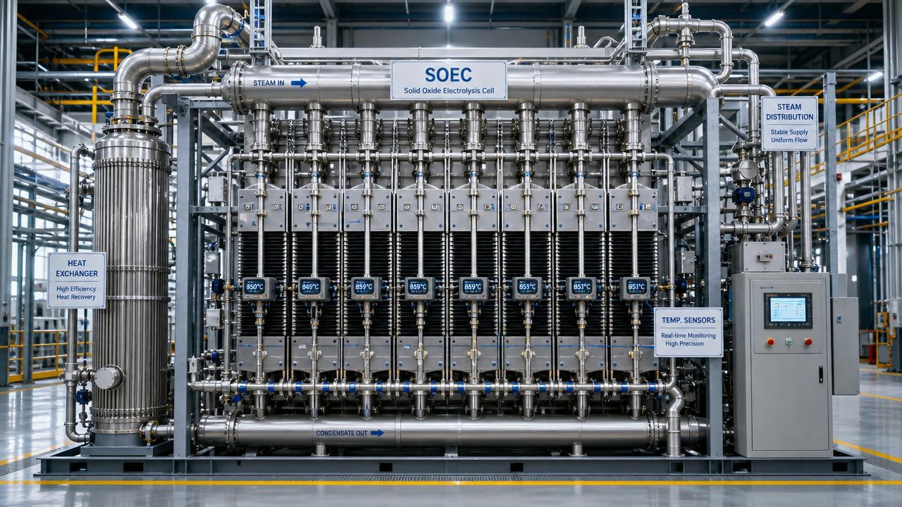Thermal Management Efficiency in SOEC: What Matters Most
