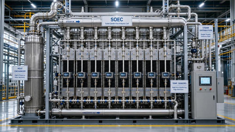 Thermal Management Efficiency in SOEC: What Matters Most
