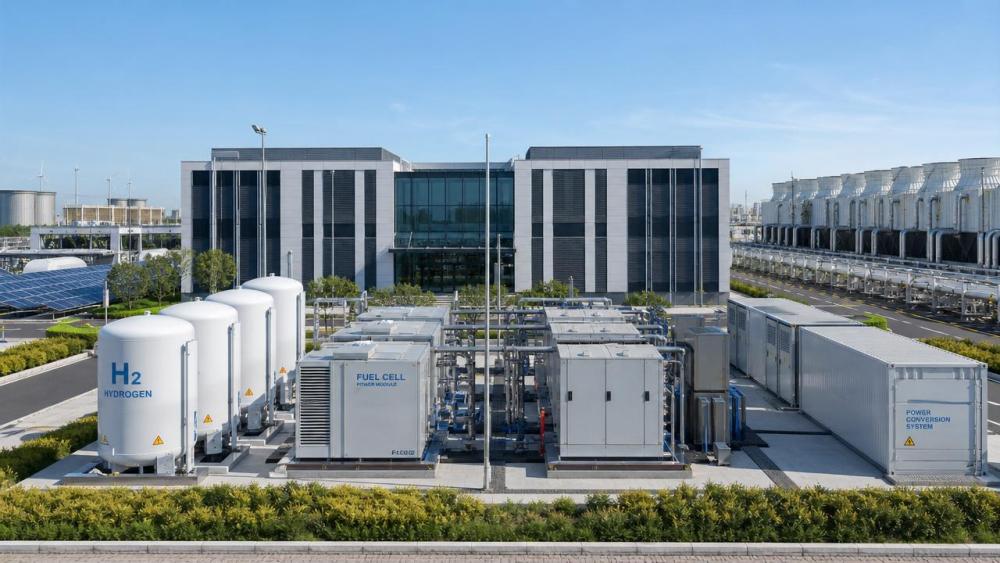 Hydrogen Energy Storage for Data Centers: Backup Power ROI in 2026