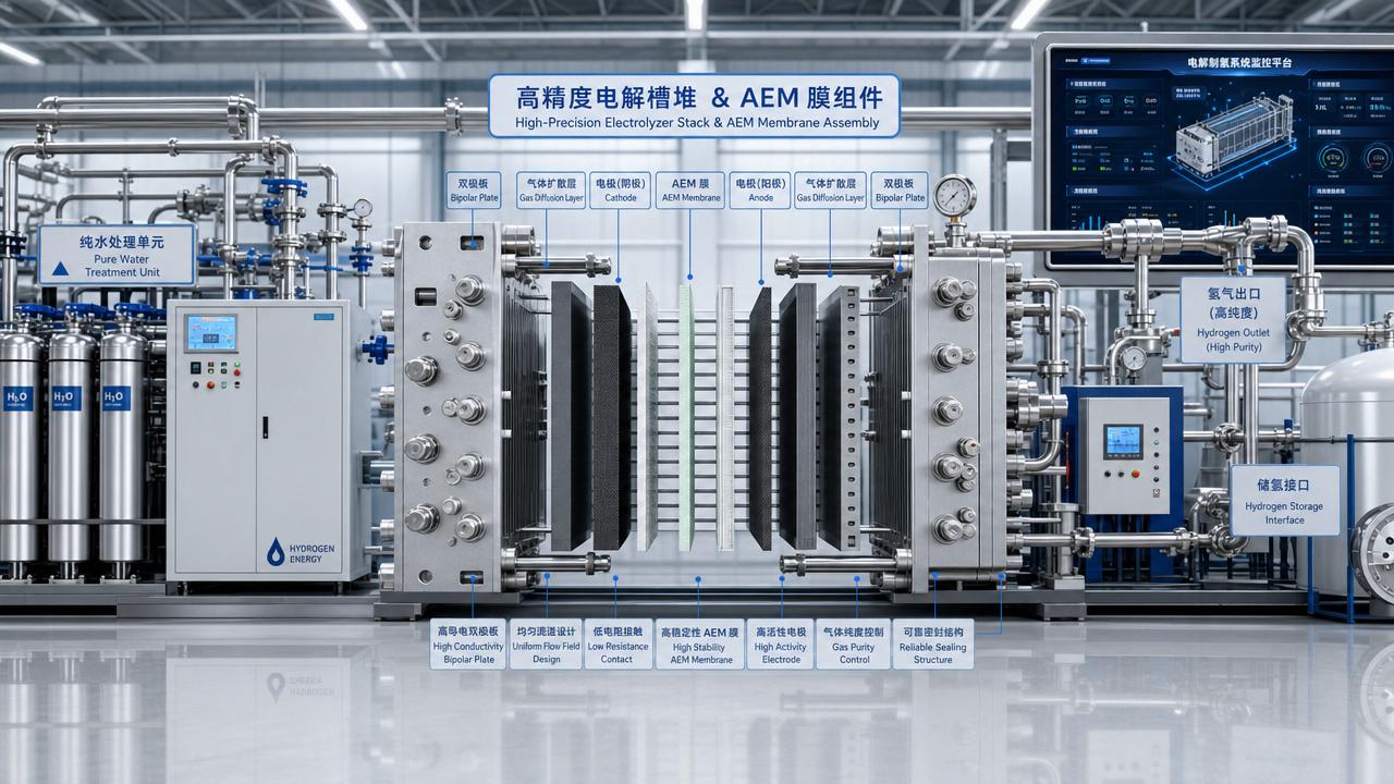 AEM Stability Limits in Large-Scale Alkaline System Upgrades
