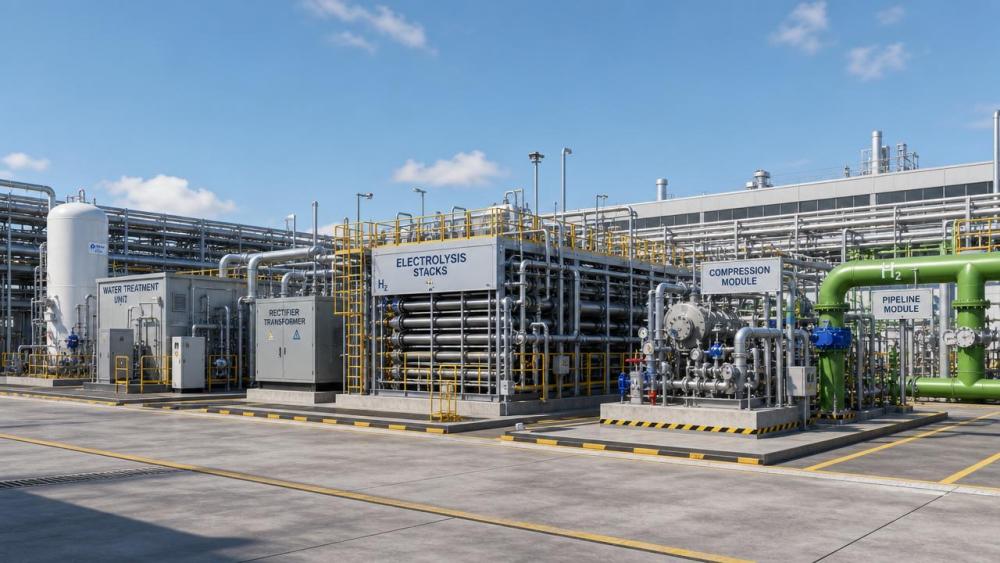 Electrolyzer System Integration Cost: What Drives CAPEX Beyond the Stack