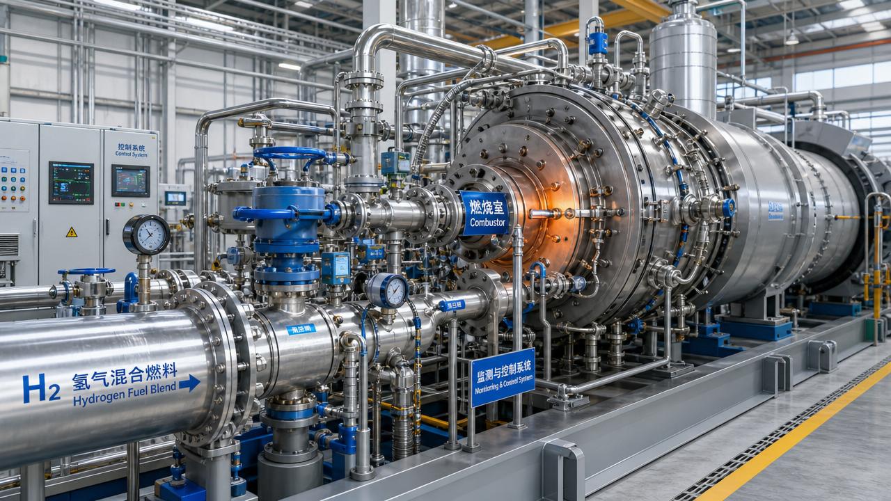 Hydrogen Blending Technology: Key Limits for Gas Turbine Retrofit