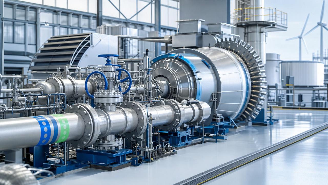 Industrial Hydrogen Applications Case Studies for Gas Turbine Blending