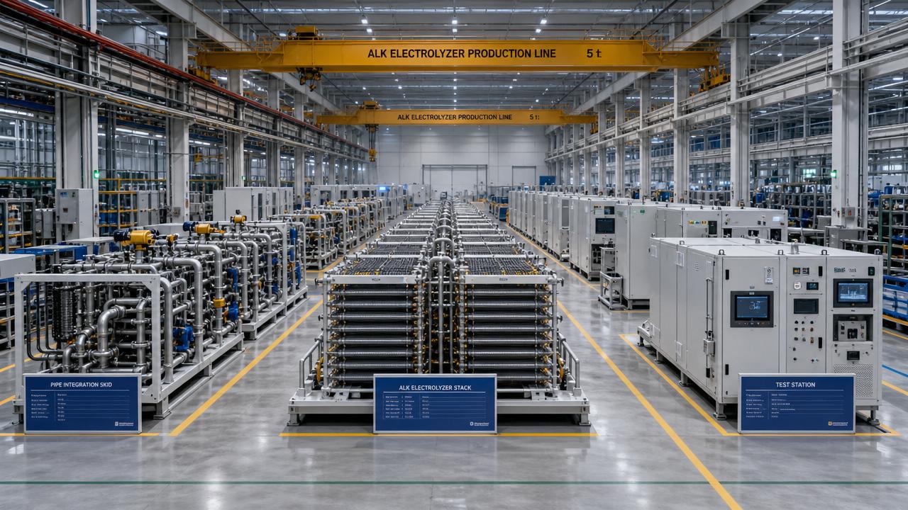 Electrolyzer Manufacturing Scale-Up Reports: ALK System Bottlenecks