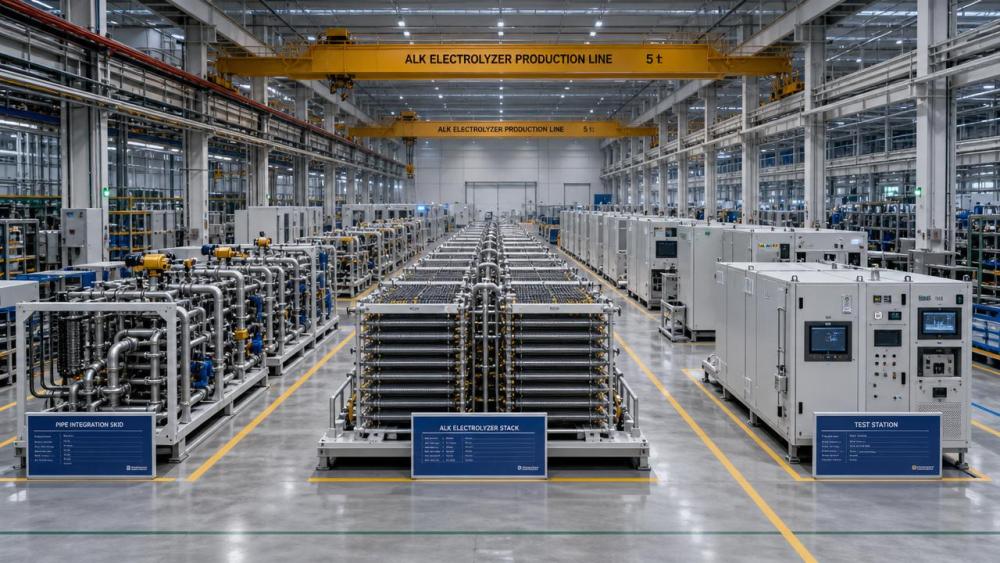Electrolyzer Manufacturing Scale-Up Reports: ALK System Bottlenecks