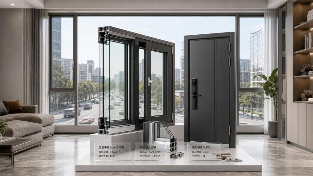 How to Choose Doors and Windows for Energy Efficiency and Noise Control