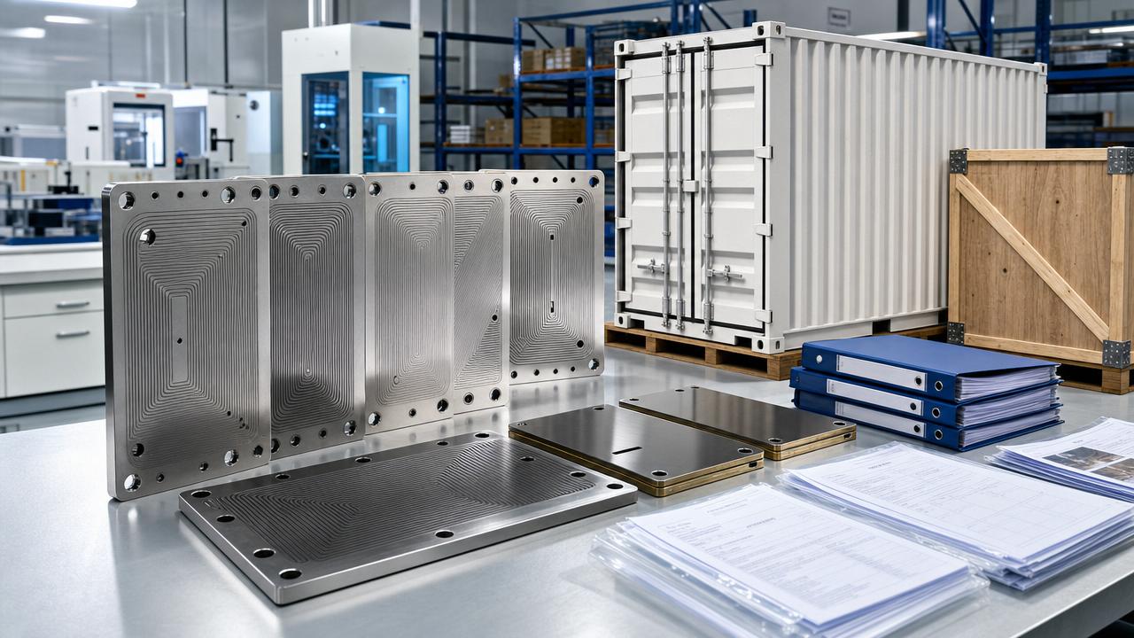 China HS Code for PEM Titanium Bipolar Plates