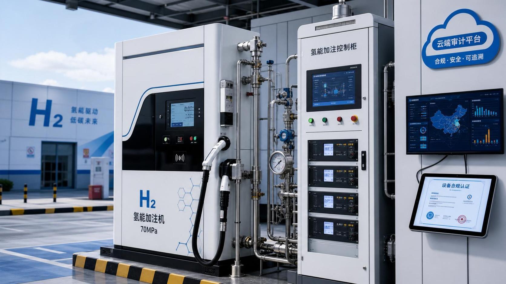 TÜV Rheinland Tightens 70MPa Hydrogen Dispenser Certification
