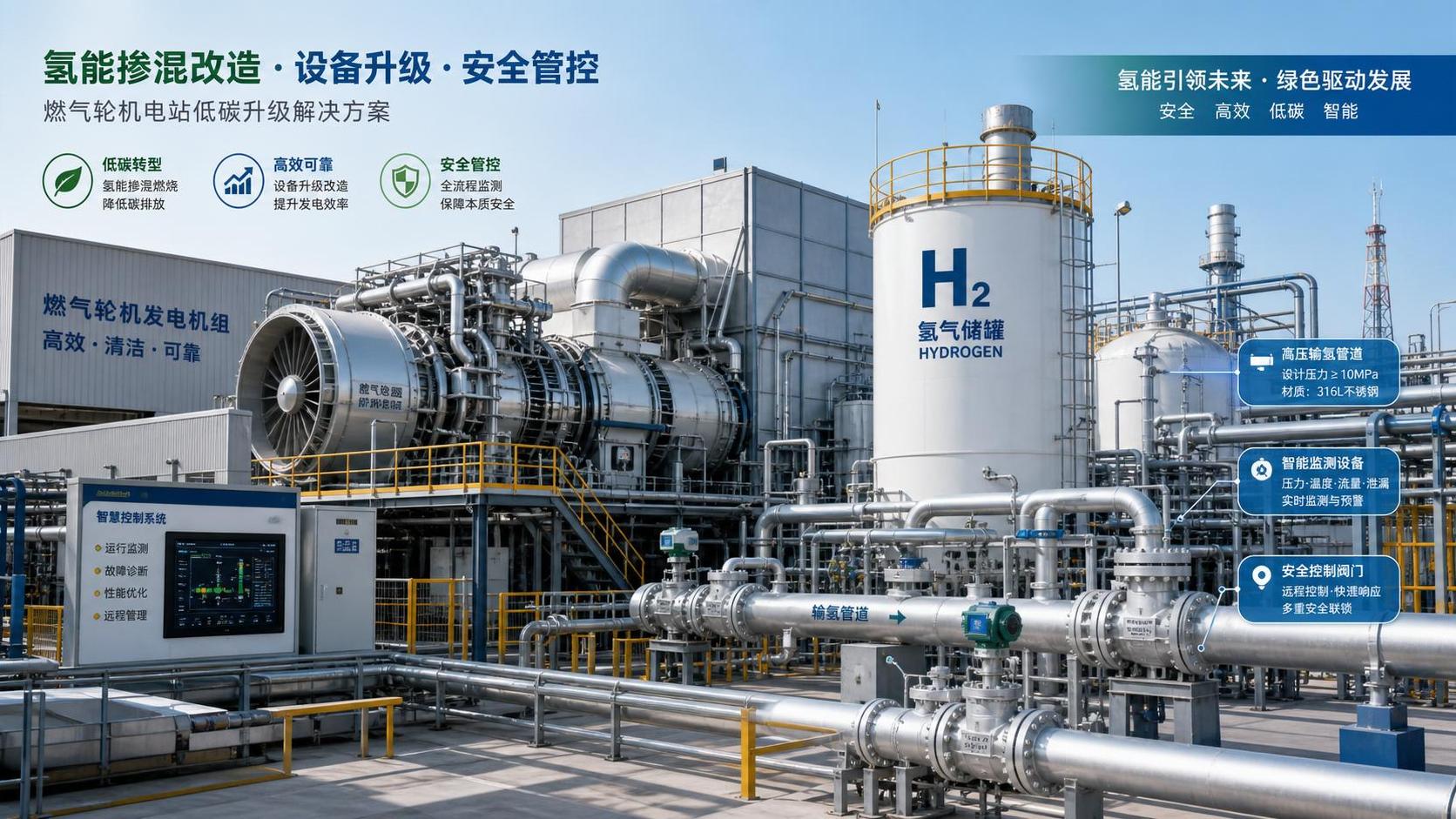 Hydrogen Application Guidance for Gas Turbines in Retrofit Projects