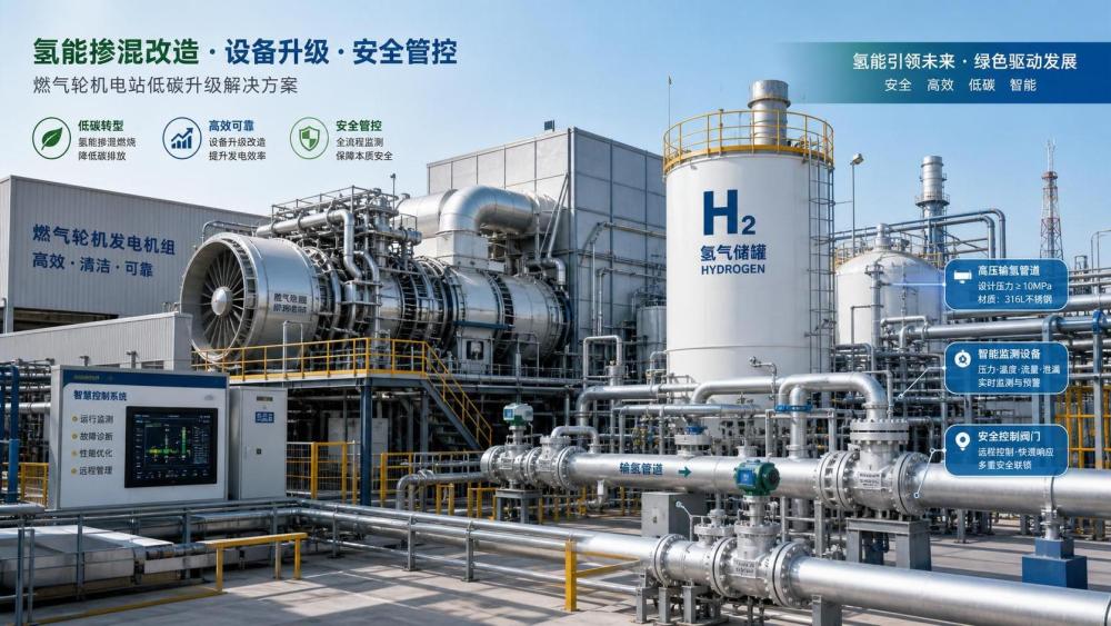 Hydrogen Application Guidance for Gas Turbines in Retrofit Projects