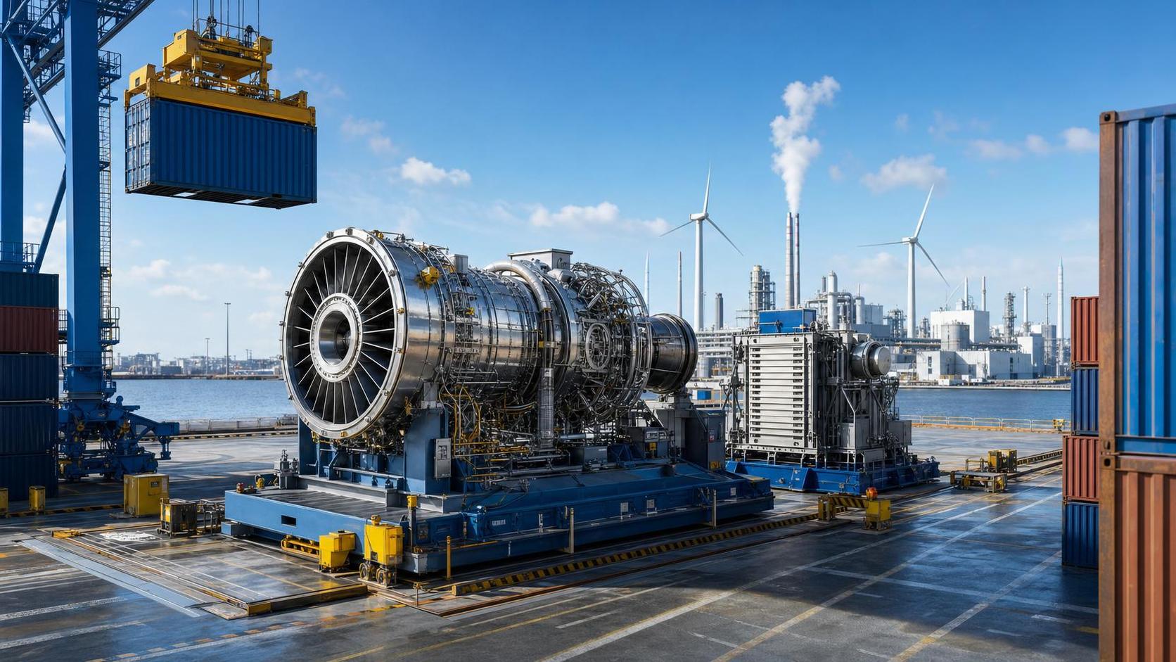 India Cuts Duty on Hydrogen-Blend Turbines to 2.5%